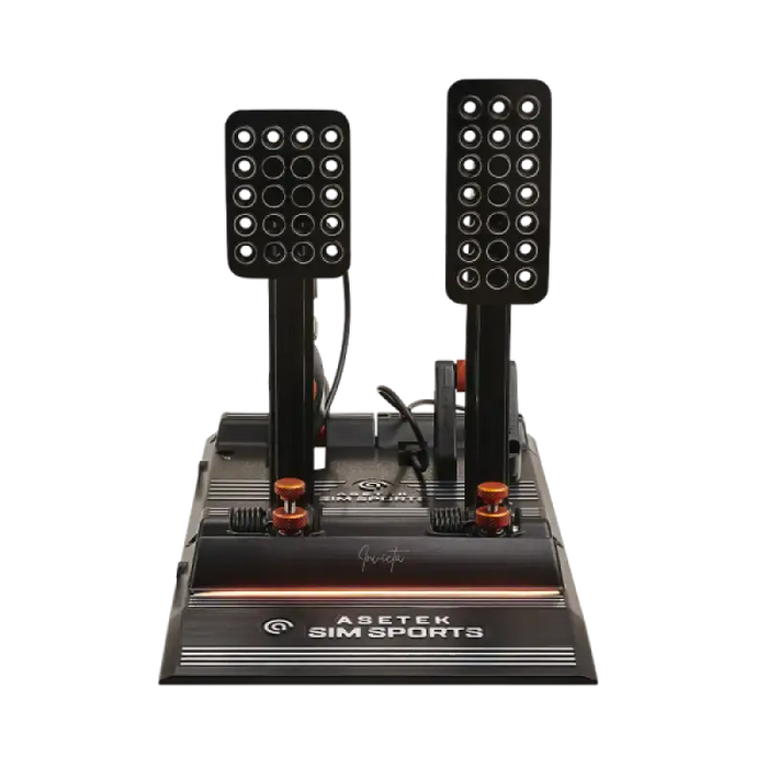 Asetek SimSports Invicta™ Sim Racing Pedals Brake and Throttle - Hydraulic System - Sim Pedals