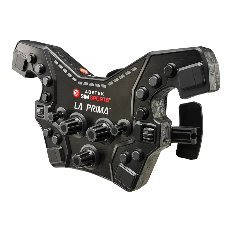 Asetek SimSports La Prima™ Formula Button Box (Black) - Button Box