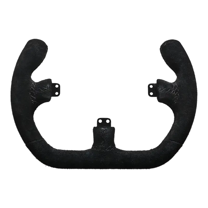ASETEK OPEN D BLACK SUEDE RIM - back view