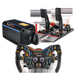 Asetek SimSports® Forte™ 18Nm & Forte Pedals S-Series Bundle - Wheel base + Wheel + Pedal Bundle