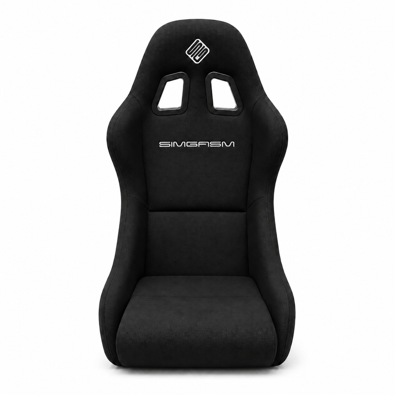 SIMGASM | Core Bucket Racing Seat - Black SIMGASM SIMGASM Seat  Sim Race Webshop B.V.