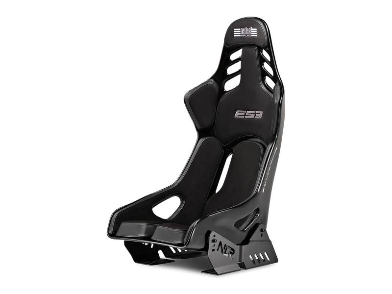 Next Level Racing ES3 Elite Fiberglass Sim Racing Seat angled front view