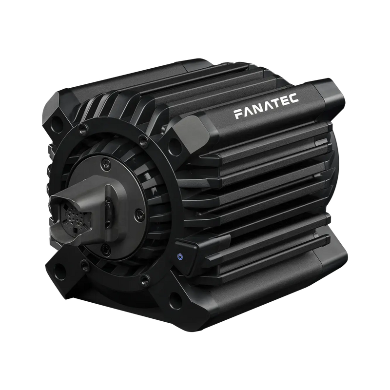 Fanatec ClubSport DD+ 18 Nm wheelbase - front and QR2