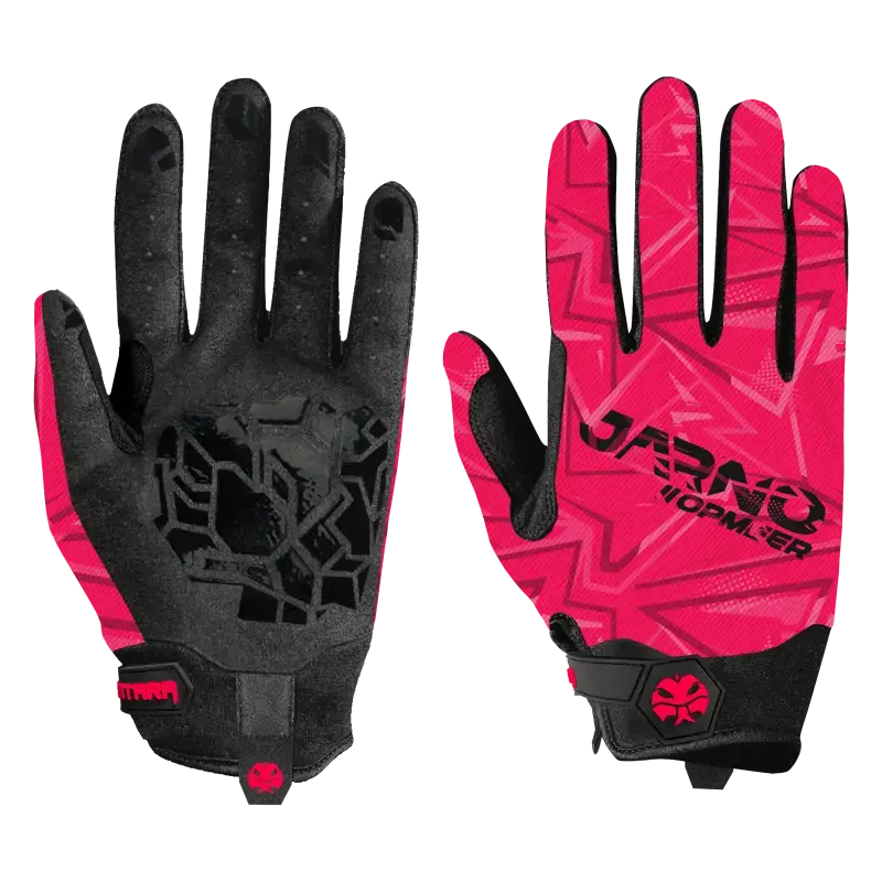 Jarno Opmeer Sim Racing Gloves APEX Red Sim Racing Gloves