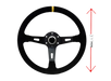 LTEC - 3 SPAAKS 330mm Suede 65mm diep - Steering Wheel
