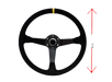LTEC - 3 SPAAKS 380mm Suede 65mm diep - Steering Wheel