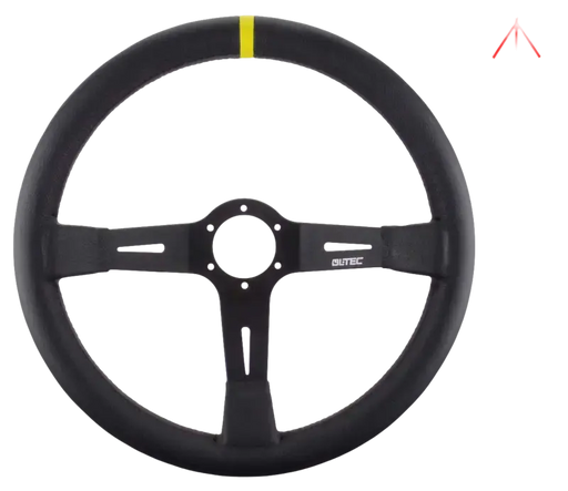 LTEC - 3 Spaaks Leer 90mm Diep - Steering Wheel