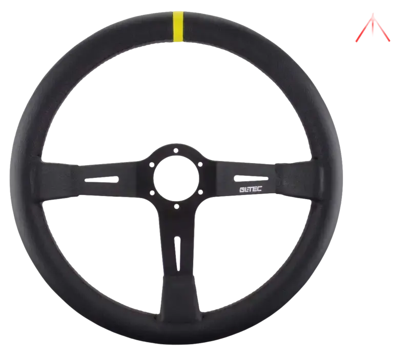 LTEC - 3 Spaaks Leer 90mm Diep - Steering Wheel