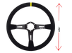LTEC - 3 Spaaks Suede 65mm Diep - Steering Wheel