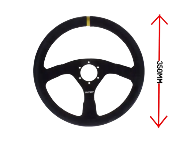 Ltec - 3 SPOKE FLAT OPEN Rally wheel - Steering Wheel