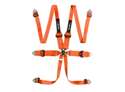 LTEC Magnum HANS Ultralite 6-Point Racing Harness – Orange – photo 12