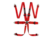 LTEC Magnum HANS Ultralite 6-Point Racing Harness – Red – photo 14