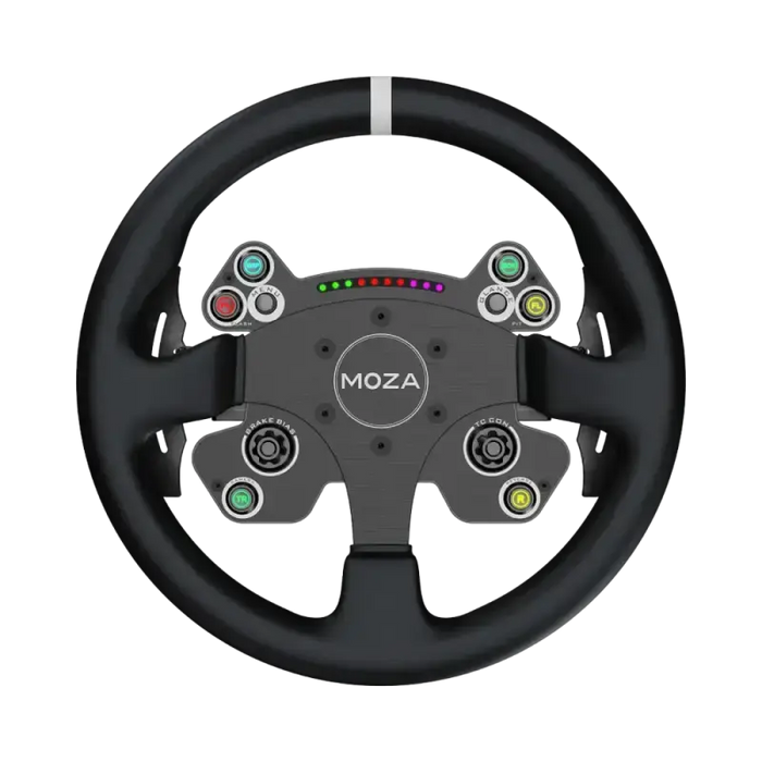 Moza Racing R12 Direct Drive Wheel Base – V2 + CS V2P Steering Wheel – Bundle - Wheel base + wheel