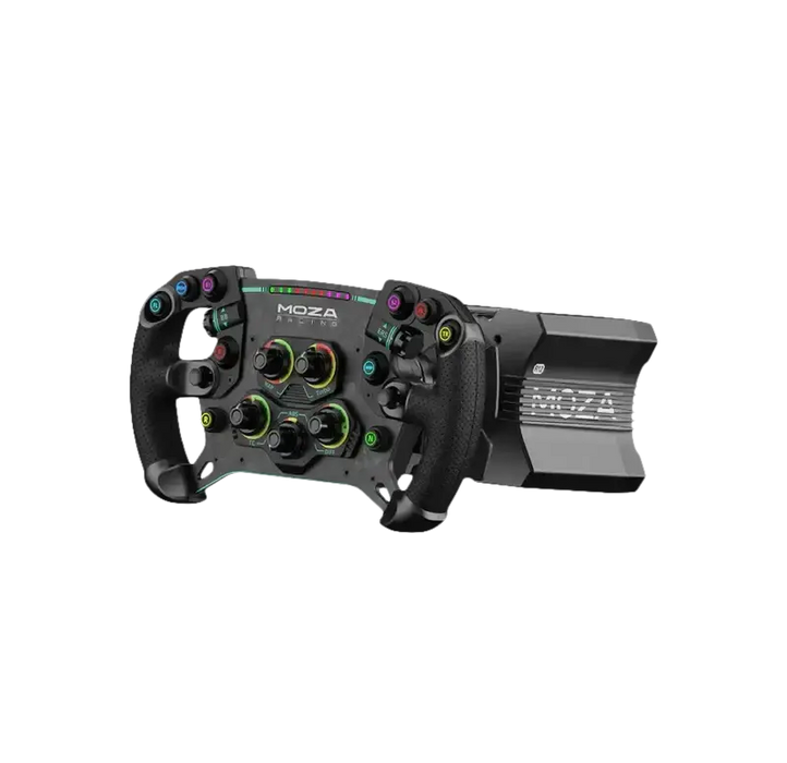 Moza Racing R12 Direct Drive Wheel Base V2 + GS V2P GT Wheel – Bundle Wheel base + wheel