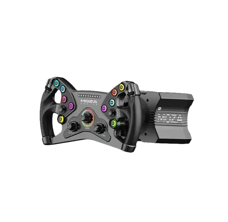 Moza Racing R12 Direct Drive Wheel Base V2 + KS Steering Wheel Bundle Wheel base + wheel