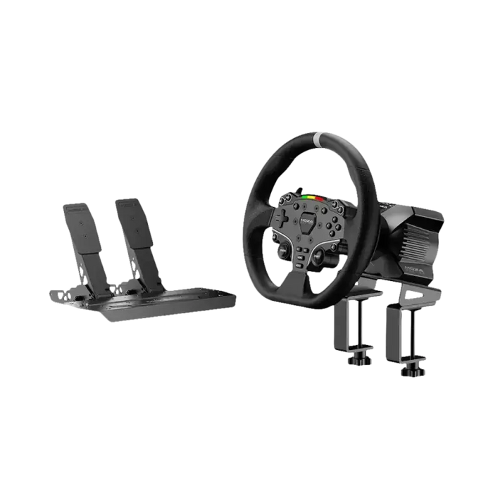 Moza Racing R3 Racing Wheel and Pedals for (PC Only) - Wheel base + Wheel + Pedal Bundle