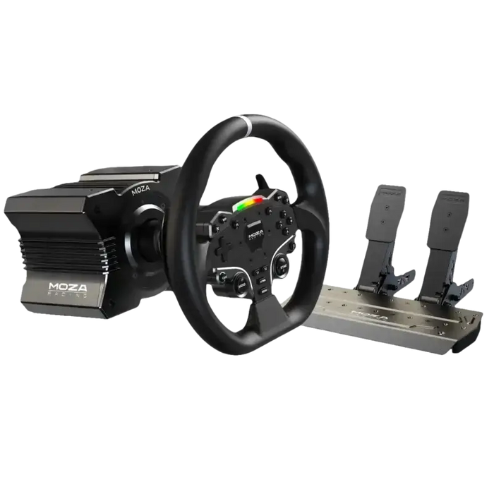 Moza Racing R5 Direct Drive Simulator Bundle - Wheel base + Wheel + Pedal Bundle