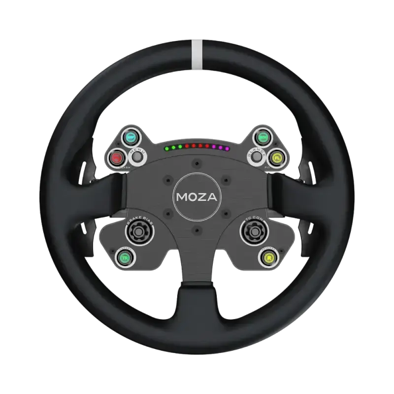 Moza Racing R9 Direct Drive Wheel Base – V2 + CS V2P Steering Wheel – Bundle - Wheel base + wheel
