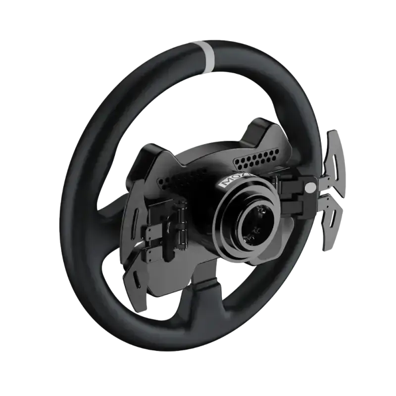 Moza Racing R9 Direct Drive Wheel Base – V2 + CS V2P Steering Wheel – Bundle - Wheel base + wheel
