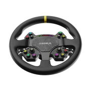 Moza Racing R9 Direct Drive Wheel Base – V2 + RS V2 Steering Wheel Leather - Bundle - Wheel base + wheel