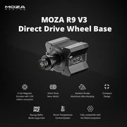 Moza Racing R9 Direct Drive Wheel Base - V3 MOZA Racing MOZA Racing Direct Drive Wheel Base  Sim Race Webshop B.V.
