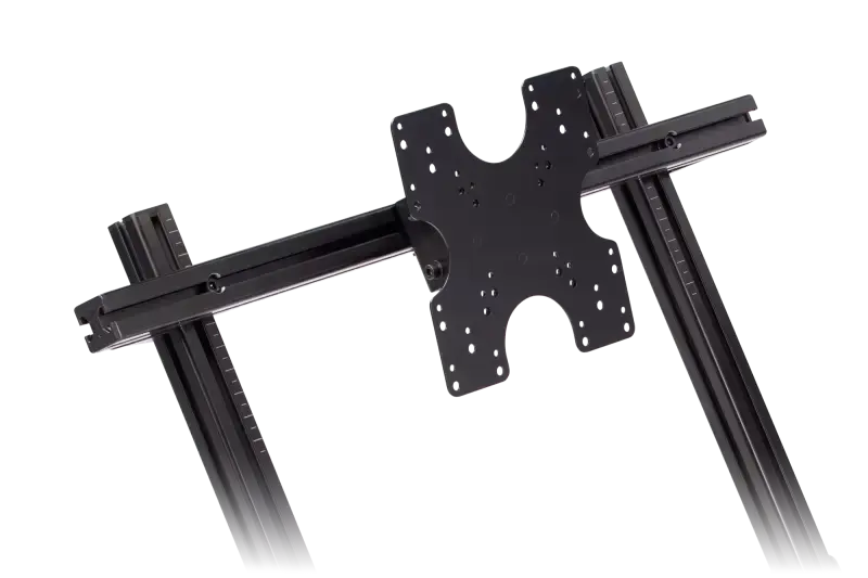 NEXT LEVEL RACING - ELITE DIRECT MONITOR MOUNT – BLACK EDITION - Vesa