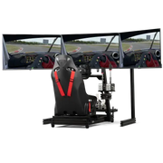Next Level Racing - Elite Free Standing Triple Add-On - Black Edition - simulator