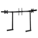 NEXT LEVEL RACING ELITE FREE STANDING TRIPLE MONITOR STAND - BLACK EDITION - side
