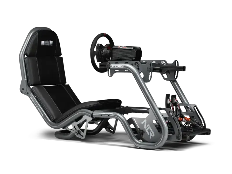 Next Level Racing F-GT Pro Formula and GT Racing Simulator Cockpit - Grey Edition - gameseat