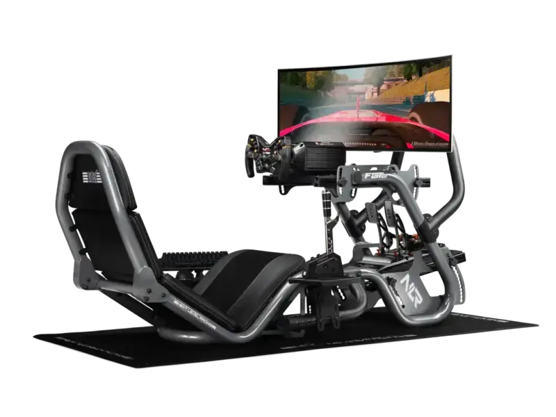 Next Level Racing F-GT Pro Formula and GT Racing Simulator Cockpit - Grey Edition - gameseat