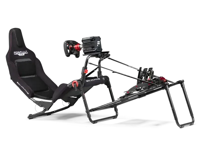 Next Level Racing - Formula Lite Pro Cockpit - Fanatec CSL DD - Side view