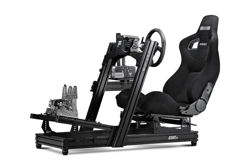 Next Level Racing GT-ELITE FRONT AND SIDE MOUNT EDITION - back view + ERS1
