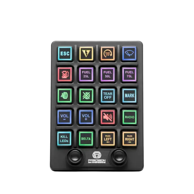 Precision Sim Engineering - Pro Switch Panel + Ram Mount - Button Box