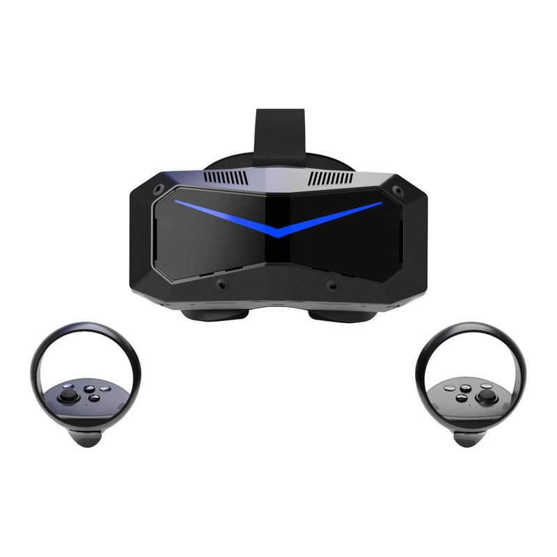 Pimax Crystal Super headset with two controllers