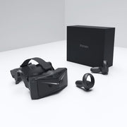 Pimax Crystal Light headset, controllers and retail box