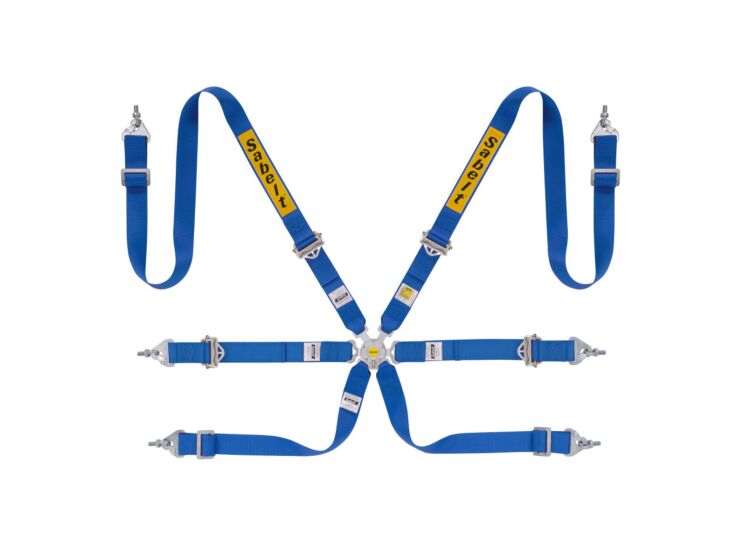 Sabelt Silver Rally 2x2 6-Point Racing Harness – product detail – photo 4