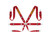 Sabelt Silver Rally 3x3 6-Point Racing Harness – Red – photo 5