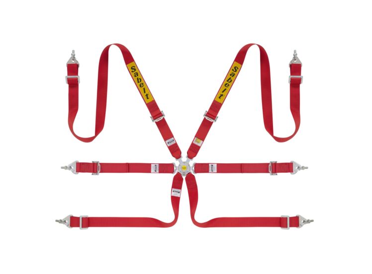 Sabelt Steel Rally 2x2 6-Point Racing Harness – product image 7