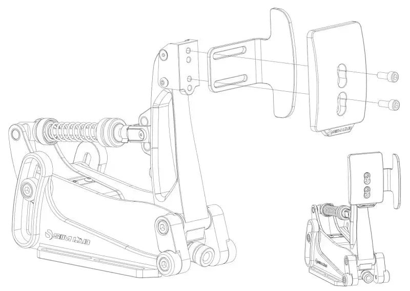 Sim-Lab XP1 Foot Support - accessory