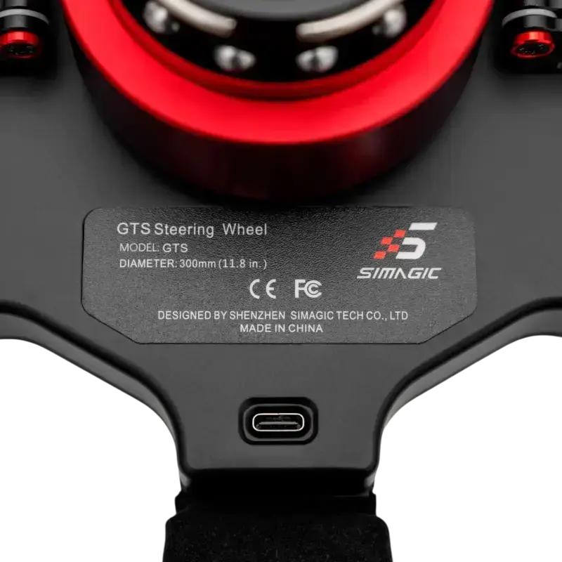 Simagic GTS Steering Wheel Alcantara - Steering Wheel