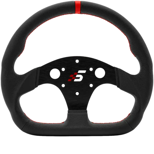 Simagic P-325D steering wheel rim (K) 325mm - leather - Steering Wheel