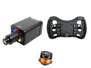 Simagic Alpha EVO Sport 9 Nm + Ascher Racing Steering Wheel + QR-A Bundle — Ascher F64 V3 USB