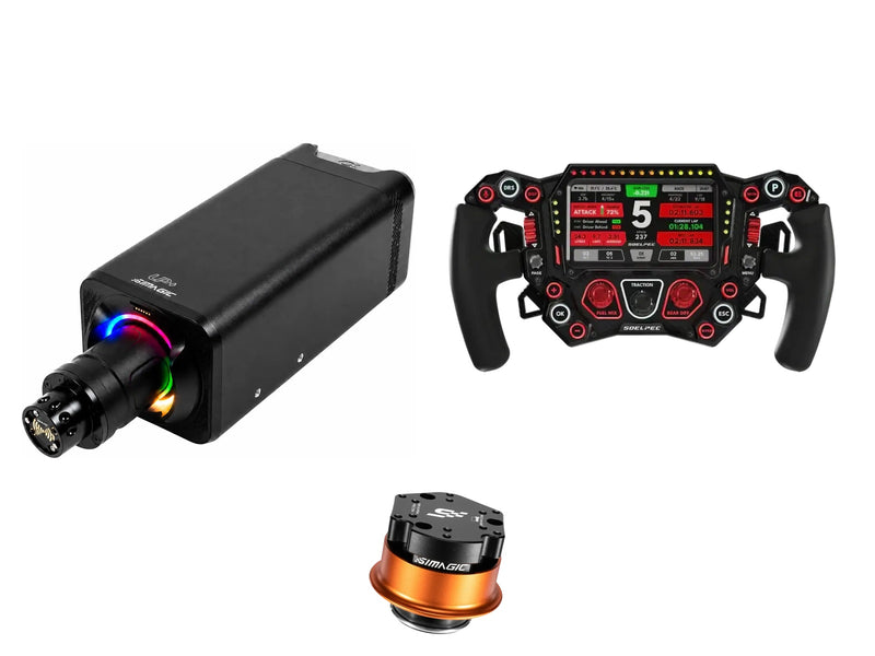 Simagic Alpha EVO Ultra 28 Nm + SOELPEC Steering Wheel + QR-A Bundle — SOELPEC - Spectra XR — LAVA