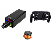 Simagic Alpha EVO Ultra 28 Nm + LEOXZ Steering Wheel + QR-A Bundle — Leoxz XF1 Ultimate Steering Wheel — Shifter / Clutch and Option