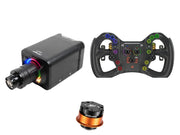 Simagic Alpha EVO Sport 9 Nm + Bavarian Sim Tec Steering Wheel + QR-A Bundle — Bavarian Sim Tec ALPHA Sim Steering Wheel — Standard (Shifter Only)