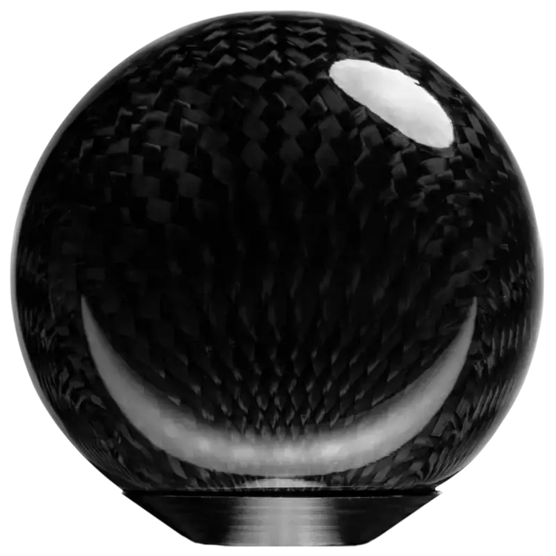 Simagic round shifter knob - carbon fibre black - shifter knob
