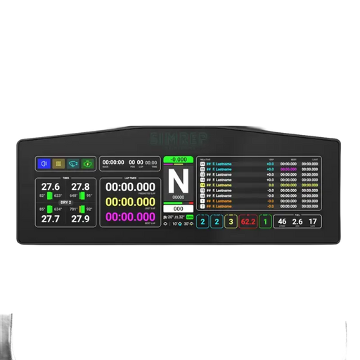 SimRep DDUXX1 Sim Dashboard - Data Display (DDU)