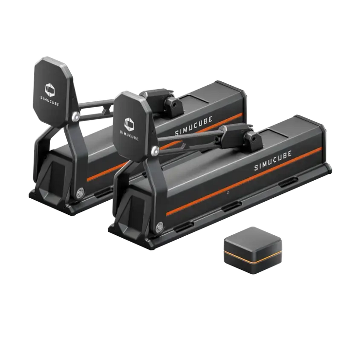Simucube ActivePedal - PRO EU / USA version - ActivePedal Pro Set of 2 + Link Hub + Ethernet Switch - Active Pedal