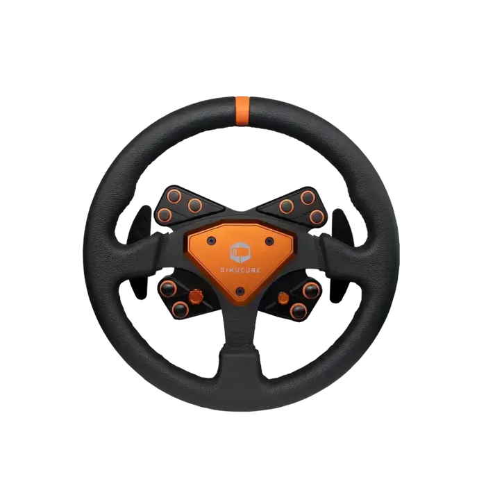 Simucube Tahko Round-23 Wheel Orange and Black Edition - Orange Edition - Steering Wheel