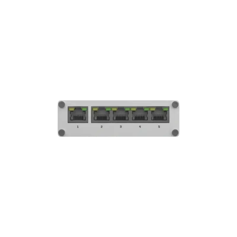 Simucube Teltonika Ethernet Switch - back side